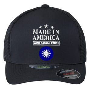 Proud Taiwanese American Taiwan Immigrant Pride Funny Gift Flexfit Unipanel Trucker Cap