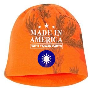 Proud Taiwanese American Taiwan Immigrant Pride Funny Gift Kati - Camo Knit Beanie