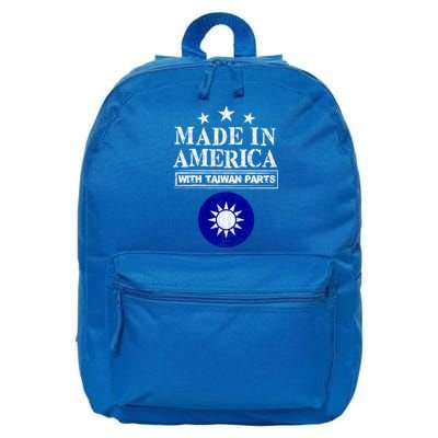 Proud Taiwanese American Taiwan Immigrant Pride Funny Gift 16 in Basic Backpack