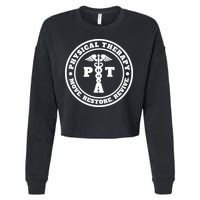 PTA Therapist Assistant Physical Therapy Cropped Pullover Crew