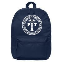 PTA Therapist Assistant Physical Therapy 16 in Basic Backpack