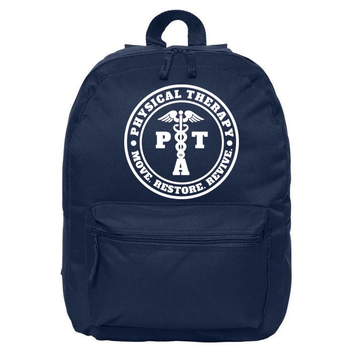 PTA Therapist Assistant Physical Therapy 16 in Basic Backpack