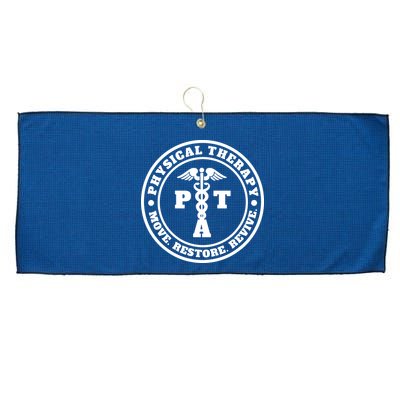 PTA Therapist Assistant Physical Therapy Large Microfiber Waffle Golf Towel