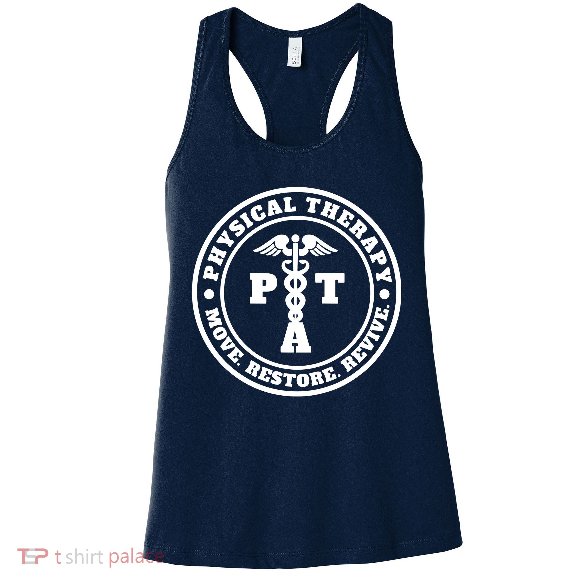 PTA Therapist Assistant Physical Therapy Womens Tank Top