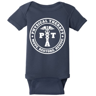 PTA Therapist Assistant Physical Therapy Baby Bodysuit