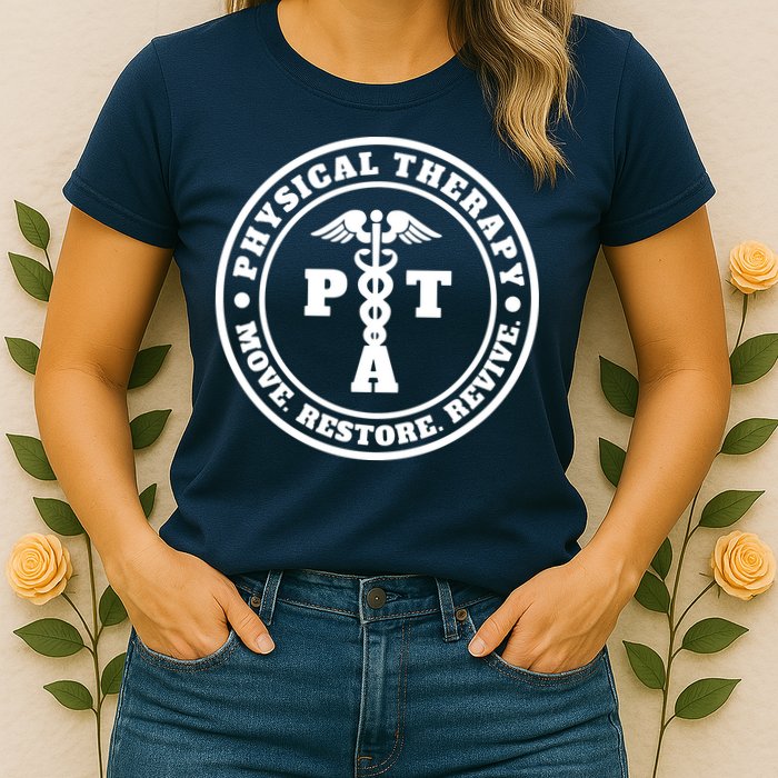 PTA Therapist Assistant Physical Therapy Womens T-Shirt