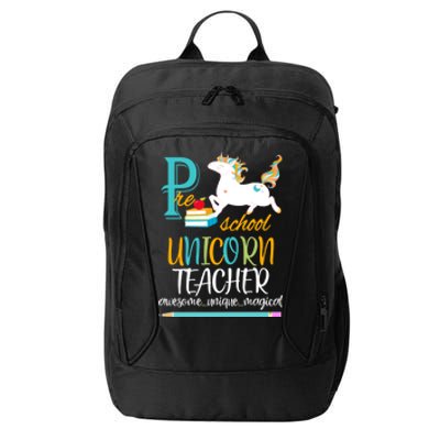 PreSchool Teacher Awesome Magical Unicorn School Gift City Backpack