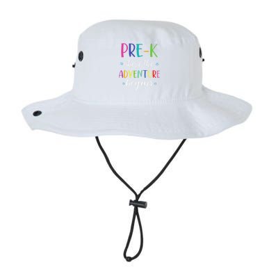 PreK Teacher Adventure Begins First Day Preschool Teachers Legacy Cool Fit Booney Bucket Hat