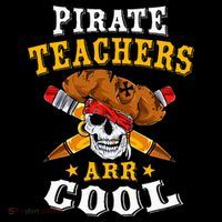 Pirate Teachers ARR Cool Halloween Teach Like A Pirate Tall T-Shirt