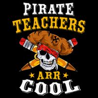 Pirate Teachers ARR Cool Halloween Teach Like A Pirate Sustainable Bucket Hat