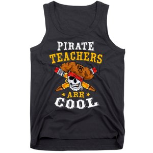 Pirate Teachers ARR Cool Halloween Teach Like A Pirate Tank Top