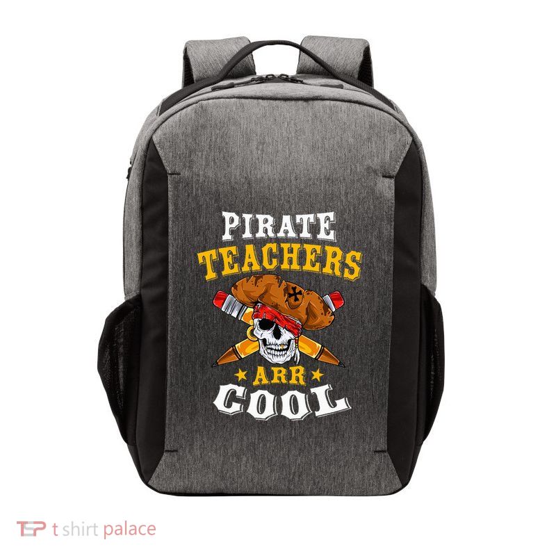 Pirate Teachers ARR Cool Halloween Teach Like A Pirate Vector Backpack