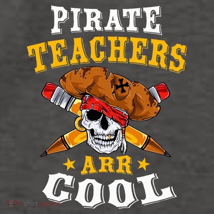 Pirate Teachers ARR Cool Halloween Teach Like A Pirate Vector Backpack