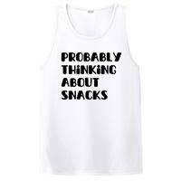 Probably Thinking About Snacks Funny PosiCharge Competitor Tank