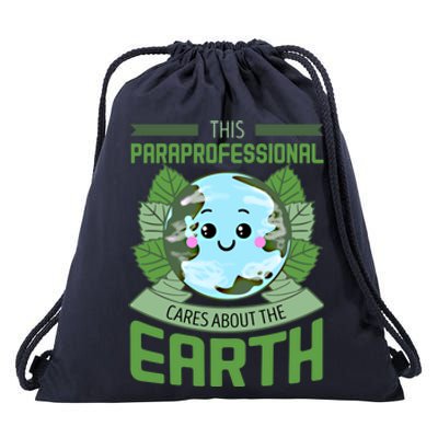 Paraprofessional Teachers Assistant Paraeducator Educator Gift Drawstring Bag