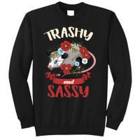 Possum Trashy And Sassy Live Ugly Opossum Team Trash Sweatshirt