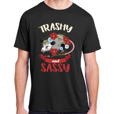 Possum Trashy And Sassy Live Ugly Opossum Team Trash Adult ChromaSoft Performance T-Shirt