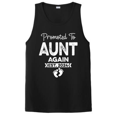 Promoted To Aunt Again Est 2024 Pregnancy Announcement PosiCharge Competitor Tank