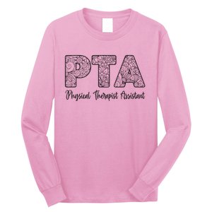 Physical Therapist Assistant PTA Gifts Physical Therapy PT Long Sleeve Shirt