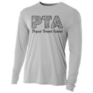 Physical Therapist Assistant PTA Gifts Physical Therapy PT Cooling Performance Long Sleeve Crew