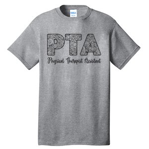 Physical Therapist Assistant PTA Gifts Physical Therapy PT Tall T-Shirt