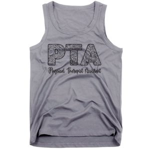 Physical Therapist Assistant PTA Gifts Physical Therapy PT Tank Top