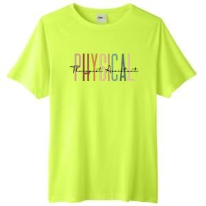 Physical Therapist Assistant PTA Physical Therapy Assistant Tall Fusion ChromaSoft Performance T-Shirt