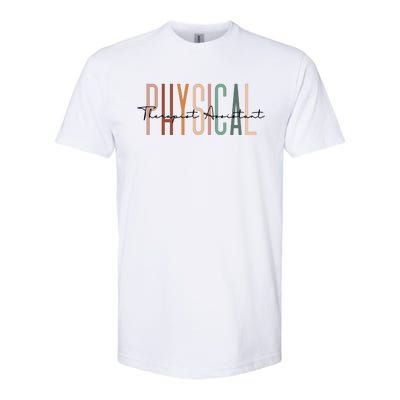 Physical Therapist Assistant PTA Physical Therapy Assistant Softstyle CVC T-Shirt