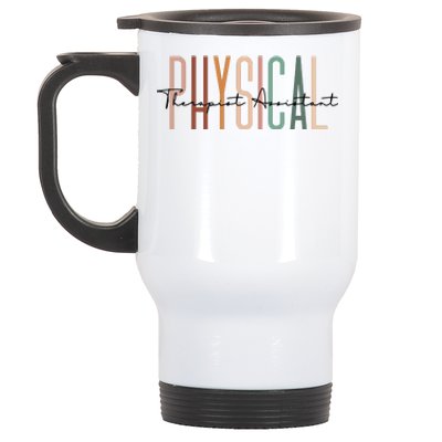 Physical Therapist Assistant PTA Physical Therapy Assistant Stainless Steel Travel Mug