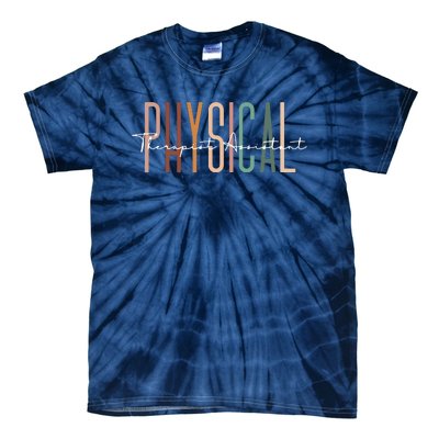 Physical Therapist Assistant PTA Physical Therapy Assistant Tie-Dye T-Shirt