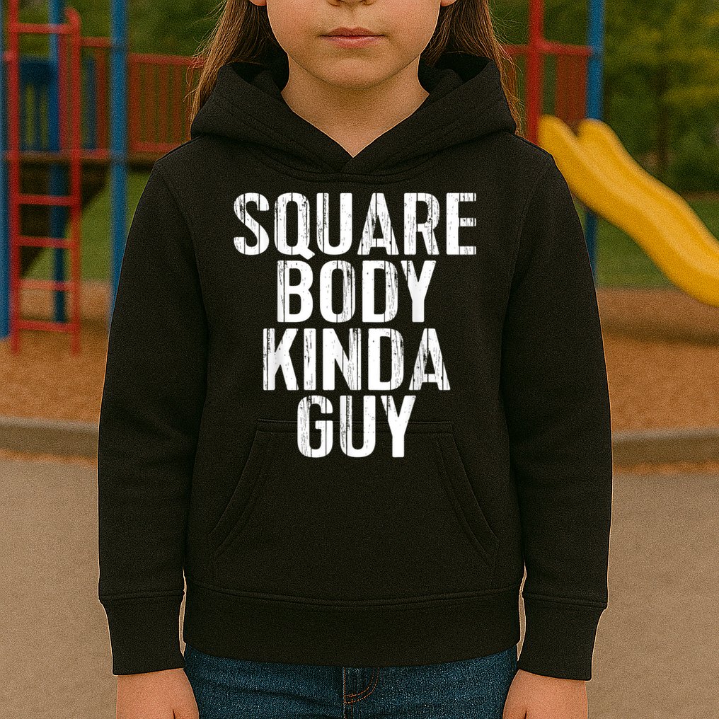 Pickup Truck Apparel Square Body Kinda Guy Classic Truck Kids Hoodie