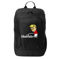 Pro Trump Anti Liberal Donald Trump Pissing On Liberals City Backpack