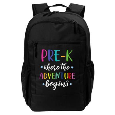 Pre-K Teacher Adventure Begins First Day Preschool Teachers Backpack