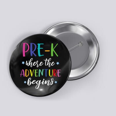 Pre-K Teacher Adventure Begins First Day Preschool Teachers Button