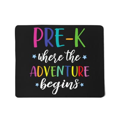 Pre-K Teacher Adventure Begins First Day Preschool Teachers Mousepad