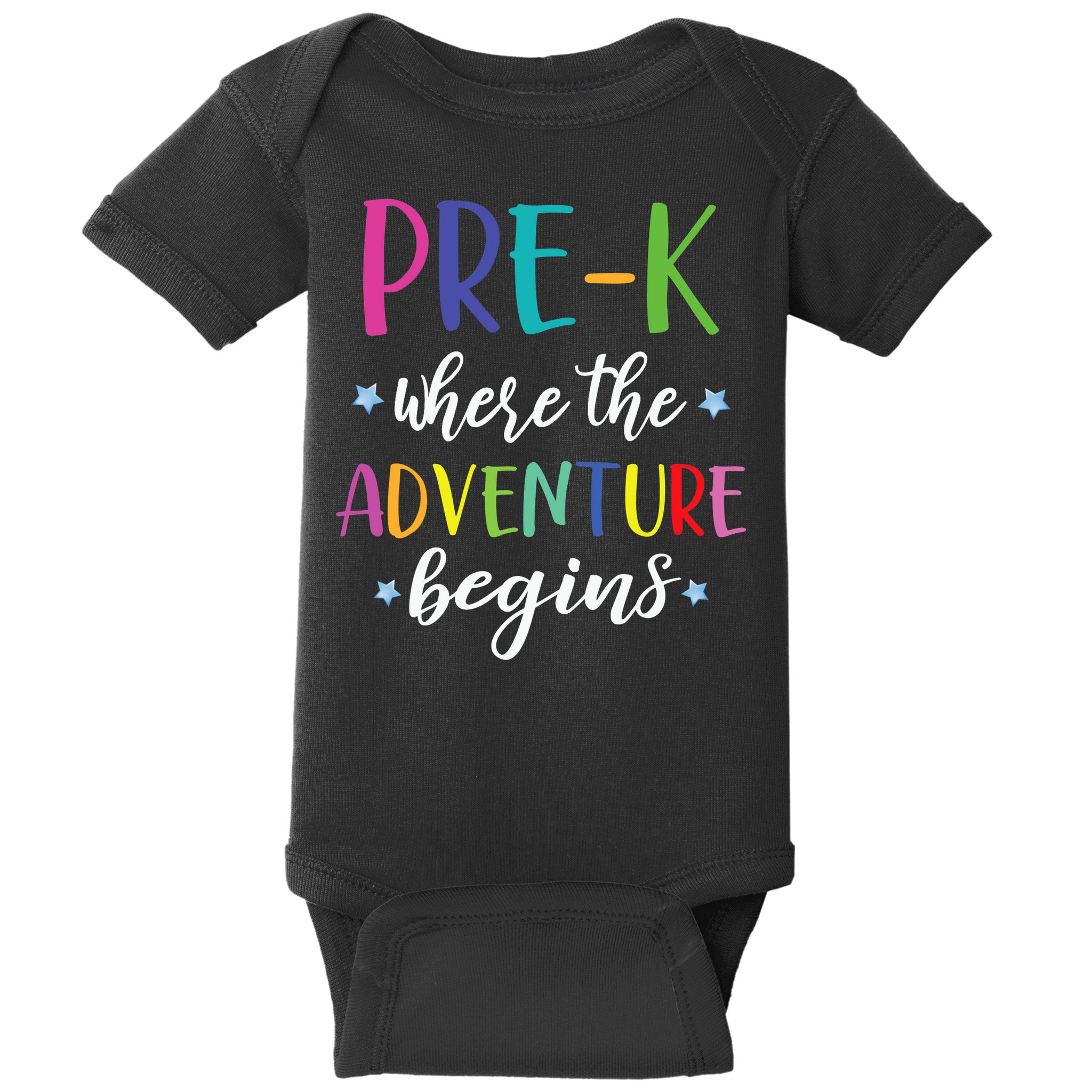 Pre-K Teacher Adventure Begins First Day Preschool Teachers Baby Bodysuit