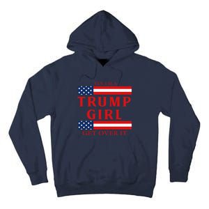 Proud Trump America Flag Tall Hoodie