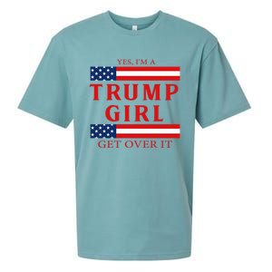 Proud Trump America Flag Sueded Cloud Jersey T-Shirt