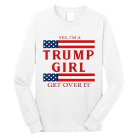 Proud Trump America Flag Long Sleeve Shirt