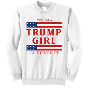 Proud Trump America Flag Sweatshirt