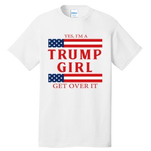 Proud Trump America Flag Tall T-Shirt