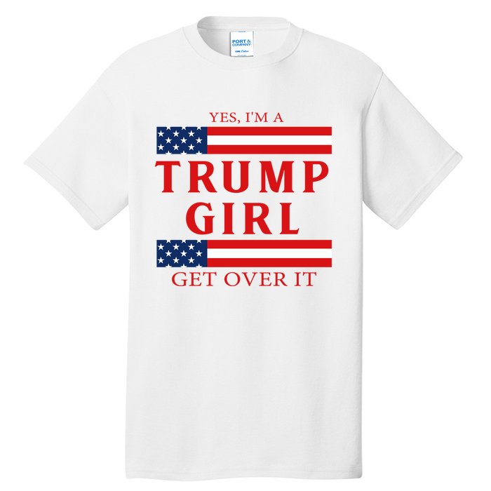 Proud Trump America Flag Tall T-Shirt