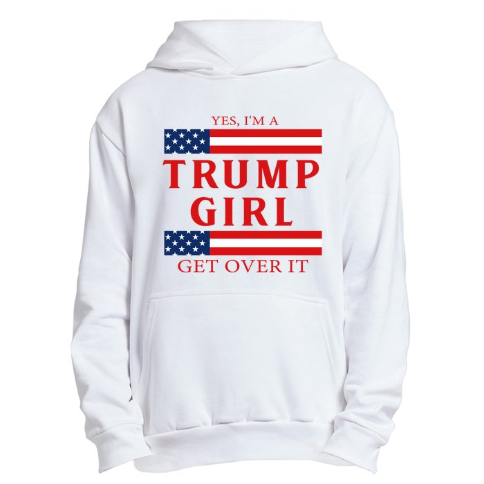 Proud Trump America Flag Urban Pullover Hoodie