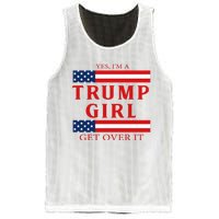 Proud Trump America Flag Mesh Reversible Basketball Jersey Tank