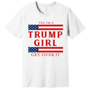 Proud Trump America Flag Premium T-Shirt