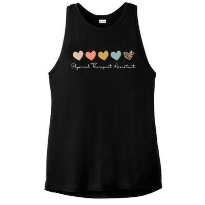 Physical Therapist Assistant PTA Physical Therapy Assistant Ladies PosiCharge Tri-Blend Wicking Tank