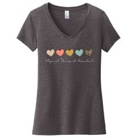 Physical Therapist Assistant PTA Physical Therapy Assistant Women's V-Neck T-Shirt