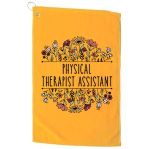 Physical Therapist Assistant PTA Physical Therapy Assistant Platinum Collection Golf Towel