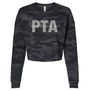 Physical Therapist Assistant PTA Physical Therapy Assistant Cropped Pullover Crew