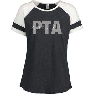 Physical Therapist Assistant PTA Physical Therapy Assistant Enza Ladies Jersey Colorblock Tee